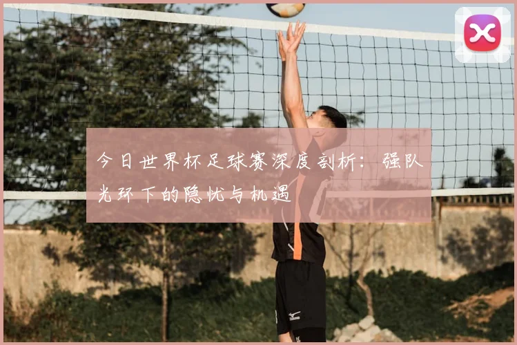 今日世界杯足球赛深度剖析:强队光环下的隐忧与机遇