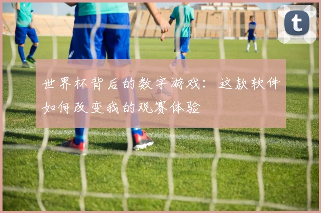 世界杯背后的数字游戏:这款软件如何改变我的观赛体验