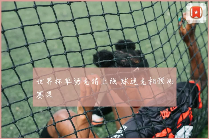 世界杯单场竞猜上线 球迷竞相预测赛果